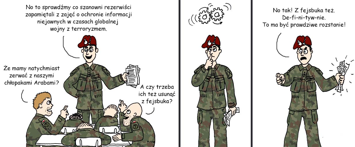 Ćwiczenia rezerwy 2020. 6 Brygada Powietrznodesantowa 6 batalion logistyczny. Rysunek: Maciej Dziadyk